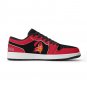 Custom Tampa Bay Buccaneers Women Throwback Sneakers &acirc;�� Retro NFL Low-Tops &acirc;�� Unisex Sizes
