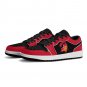 Custom Tampa Bay Buccaneers Kids Throwback Sneakers &acirc;�� Retro NFL Low-Tops &acirc;�� Unisex Sizes