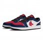 Boston Red Sox Men Inspired Custom Sneakers &acirc;�� Red, White & Navy Baseball Fan Shoes