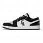 Chicago White Sox Inspired Kids Custom High-Top Sneakers &acirc;�� Black & White Baseball Fan Shoes