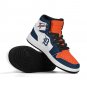 Detroit Tigers Inspired Custom Kids High-Top Sneakers &acirc;�� Orange, White & Navy Baseball Fan Shoes