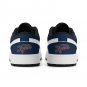 Detroit Tigers Inspired Custom Women Low-Top Sneakers &acirc;�� Orange, White & Navy Baseball Fan Shoes