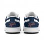 Detroit Tigers Inspired Custom Kids Low-Top Sneakers &acirc;�� Orange, White & Navy Baseball Fan Shoes
