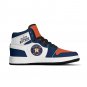 Houston Astros Inspired Women Custom High-Top Sneakers &acirc;�� Orange, White & Navy Baseball Fan Shoes