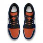 Houston Astros Inspired Custom Men Low-Top Sneakers &acirc;�� Orange, White & Navy Baseball Fan Shoes
