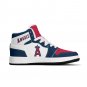 Los Angeles Angels Custom Kids High-Top Sneakers &acirc;�� MLB Fan Baseball Shoes