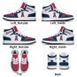 Los Angeles Angels Custom Kids High-Top Sneakers &acirc;�� MLB Fan Baseball Shoes