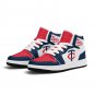 Minnesota Twins Custom Men High-Top Sneakers &acirc;�� MLB Fan Baseball Shoes