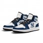 New York Yankees Custom Men High-Top Sneakers &acirc;�� MLB Fan Baseball Shoes