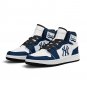 New York Yankees Custom Kids High-Top Sneakers &acirc;�� MLB Fan Baseball Shoes