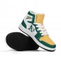 Oakland Athletics Custom Men High-Top Sneakers &acirc;�� MLB Fan Baseball Shoes