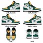 Oakland Athletics Custom Men High-Top Sneakers &acirc;�� MLB Fan Baseball Shoes