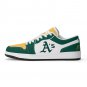 Oakland Athletics Custom Kids Low-Top Sneakers &acirc;�� MLB Fan Baseball Shoes