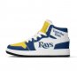 Tampa Bay Rays Custom Kids High-Top Sneakers &acirc;�� MLB Fan Baseball Shoes