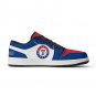 Texas Rangers Custom Women Low-Top Sneakers &acirc;�� MLB Fan Baseball Shoes
