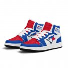 Toronto Blue Jays Custom Men High-Top Sneakers β MLB Fan Baseball Shoes Toronto Blue Jays Custom Men High-Top Sneakers β MLB Fan Baseball Shoes