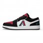 Arizona Diamondbacks Custom Men Low-Top Sneakers &acirc;�� Baseball Fan Shoes