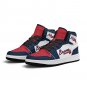 Atlanta Braves Custom Kids High-Top Sneakers &acirc;�� Baseball Fan Shoes