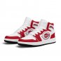 Cincinnati Reds Custom Men High-Top Sneakers &acirc;�� Baseball Fan Shoes