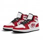 Cincinnati Reds Custom Kids High-Top Sneakers &acirc;�� Baseball Fan Shoes