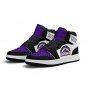 Colorado Rockies Custom Kids High-Top Sneakers &acirc;�� Baseball Fan Shoes