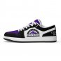 Colorado Rockies Custom Men Low-Top Sneakers &acirc;�� Baseball Fan Shoes