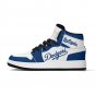 Los Angeles Dodgers Custom Kids High-Top Sneakers &acirc;�� Baseball Fan Shoes