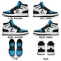 Miami Marlins Custom Men High-Top Sneakers &acirc;�� Baseball Fan Shoes