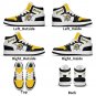 Pittsburgh Pirates Custom Men High-Top Sneakers &acirc;�� Baseball Fan Shoes