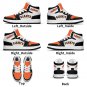 San Francisco Giants Custom Men High-Top Sneakers &acirc;�� Baseball Fan Shoes