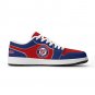 Washington Nationals Custom Kids Low-Top Sneakers &acirc;�� Red & Blue Baseball Fan Shoes