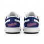 Washington Nationals Custom Kids Low-Top Sneakers &acirc;�� Red, White & Blue Baseball Fan Shoes