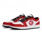 Atlanta Hawks Custom Women Low-Top Sneakers &acirc;�� Red & White NBA Basketball Fan Shoes | Unisex Sizes
