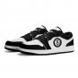Brooklyn Nets Custom Men Low-Top Sneakers &acirc;�� Black & White NBA Fan Shoes | Unisex Sizes