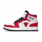 Chicago Bulls Custom Kids High-Top Sneakers &acirc;�� Red & White NBA Fan Shoes | Unisex Sizes