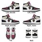 Cleveland Cavaliers Custom Men Low-Top Sneakers &acirc;�� Wine, Black & Gold NBA Fan Shoes | Unisex Sizes