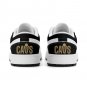 Cleveland Cavaliers Custom Men Low-Top Sneakers &acirc;�� Wine, Black & White NBA Fan Shoes | Unisex Sizes