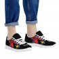 Alexandria Cardinals Men Custom Black Athletic Shoes &acirc;�� Bold Cardinal Mascot Spirit Sneakers