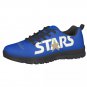 Academy of Holy Angels Stars Custom Athletic Shoes Blue Gold Fan Sneakers for Men