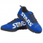 Academy of Holy Angels Stars Custom Athletic Shoes Blue Gold Fan Sneakers for Women
