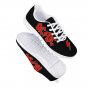 ACDC Rock Band Custom Athletic Shoes Black Red Lightning Bolt Sneakers for Men
