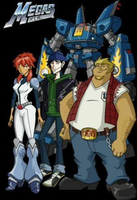 MEGAS XLR CARTOONS 4 DVD COMPLETE 26 eps. SEASONS ONE & TWO