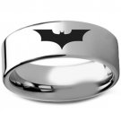 COI Tungsten Carbide BatMan Wedding Band Ring - TG3236AA