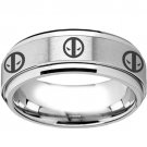 COI Tungsten Carbide DeadPool Wedding Band Ring - TG2261AA