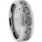 COI Tungsten Carbide Heart Wedding Band Ring - TG3641AA