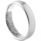 COI Tungsten Carbide Custom FingerPrint Ring - TG1531AA