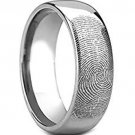COI Tungsten Carbide Custom FingerPrint Ring - TG4418