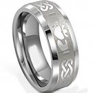 COI Tungsten Carbide Mo Anam Cara Wedding Band Ring-TG3534A