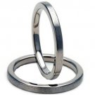 COI Tungsten Carbide Pipe Cut Wedding Band Ring - TG2892
