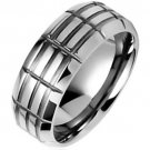 COI Tungsten Carbide Tire Tread Wedding Band Ring - TG1347